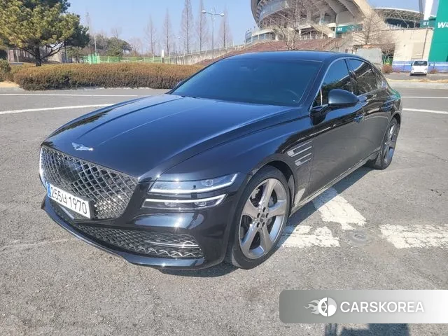 Genesis G80 (RG3) 2021 Черный из Кореи