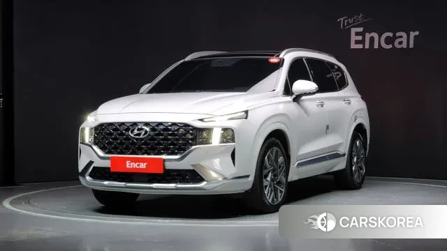 Hyundai The New Santa Fe 2020 Белый из Кореи