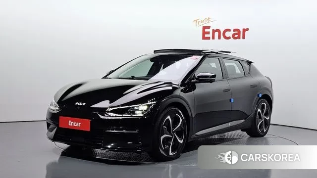 Kia EV6 2021 Черный из Кореи