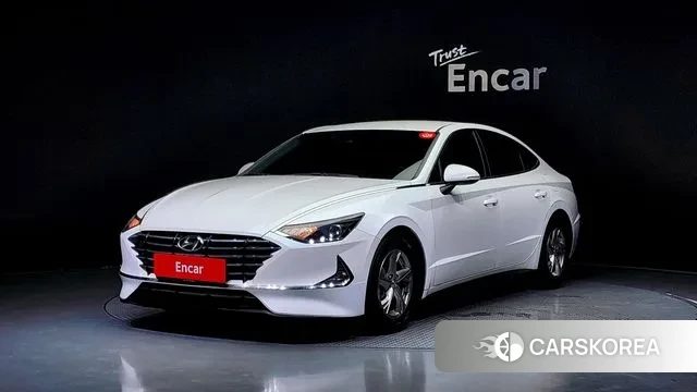Hyundai Sonata (DN8) 2021 Белый из Кореи