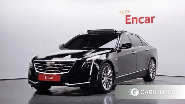 Cadillac CT6 2018 Черный из Кореи
