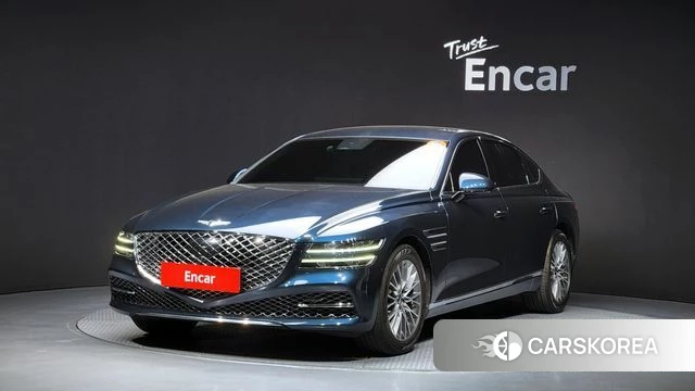 Genesis G80 (RG3) 2020 Синий из Кореи