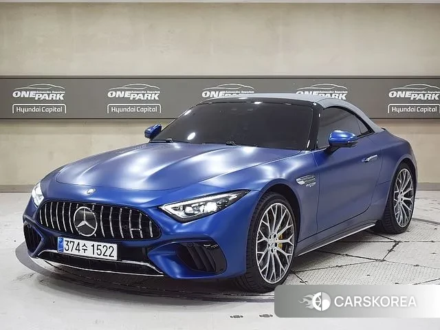 Mercedes-Benz SL-Class R232 2023 Синий из Кореи