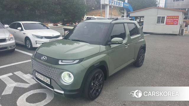 Hyundai Casper 2024 Светло-зеленый из Кореи