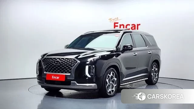 Hyundai Palisade 2022 Черный из Кореи