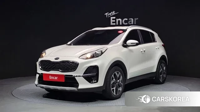 Kia Sportage The Bold 2019 Белый из Кореи