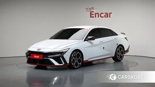 Hyundai The New Avante (CN7) 2025 Белый из Кореи