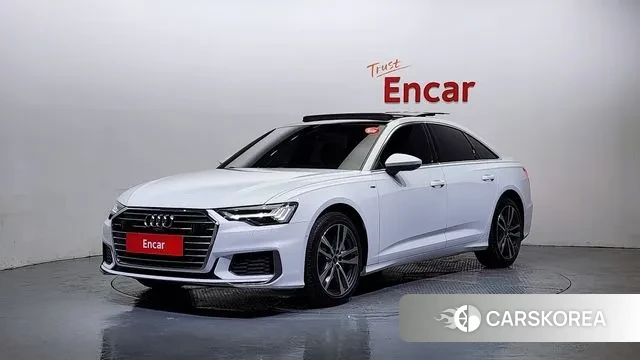 Audi A6 (C8) 2023 Белый из Кореи