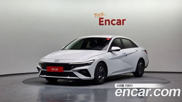 Hyundai The New Avante (CN7) 2023 Белый из Кореи