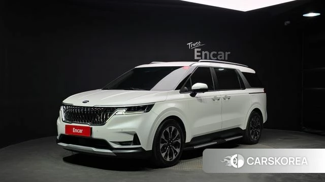 Kia Carnival 4th generation 2020 Белый из Кореи