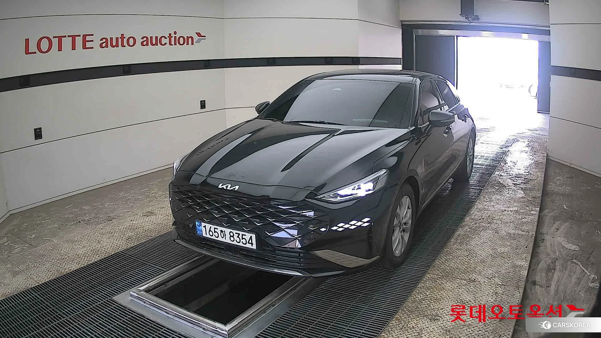 Kia K8 2022 Aurora Black Pearl из Кореи