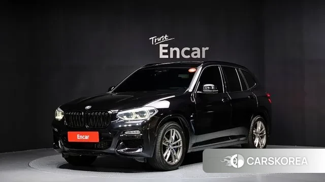 BMW X3 (G01) 2019 Черный из Кореи