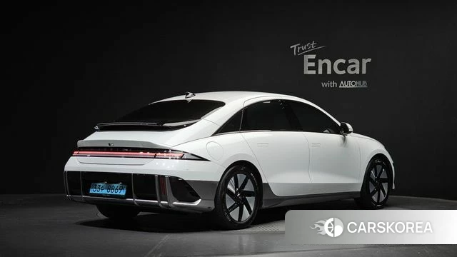 Hyundai Ionic 6 2022 Белый из Кореи