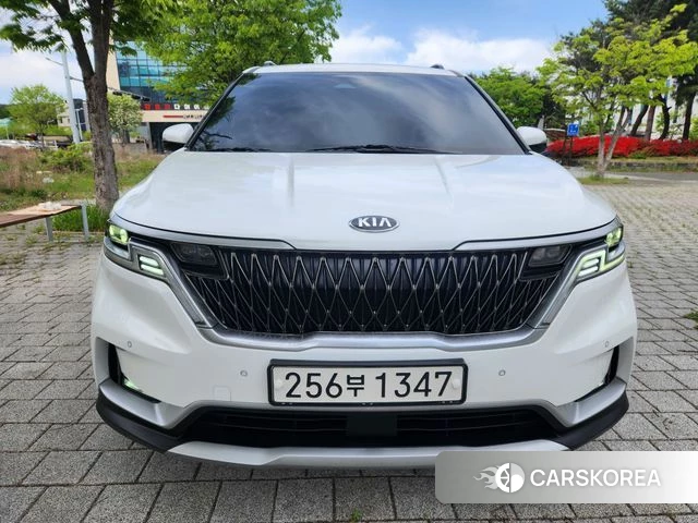 Kia Carnival 4th generation 2021 Белый из Кореи