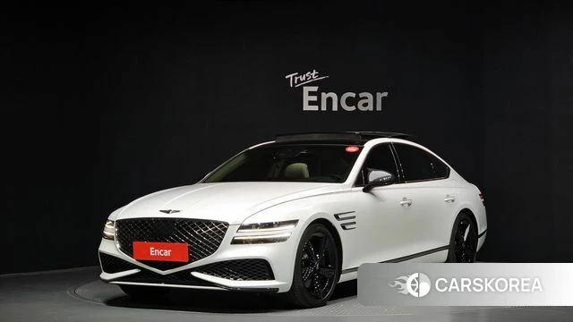 Genesis G80 (RG3) 2021 Белый из Кореи