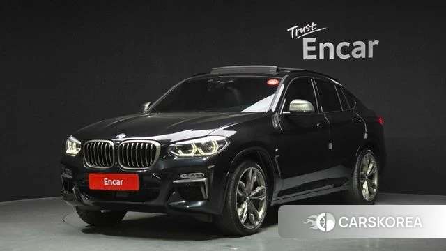 BMW X4 (G02) 2019 Черный из Кореи