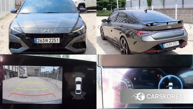 Hyundai Avante (CN7) 2020 Серый из Кореи