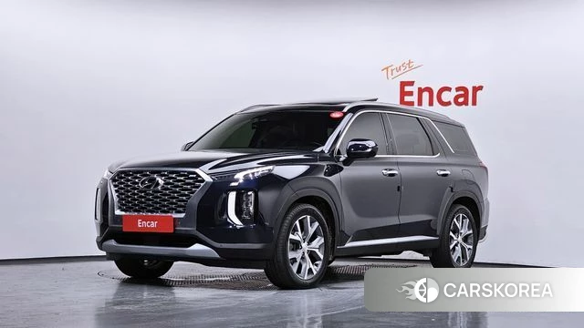 Hyundai Palisade 2021 Синий из Кореи