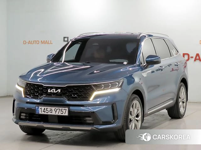 Kia Sorento 4th Generation 2022 Синий из Кореи