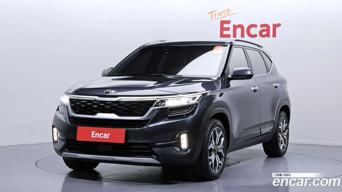 Kia Seltos 2019 Серый из Кореи
