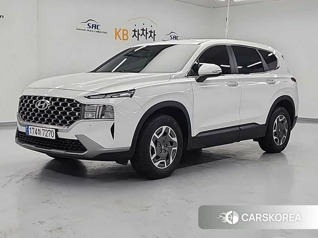 Hyundai The New Santa Fe 2023 Белый из Кореи