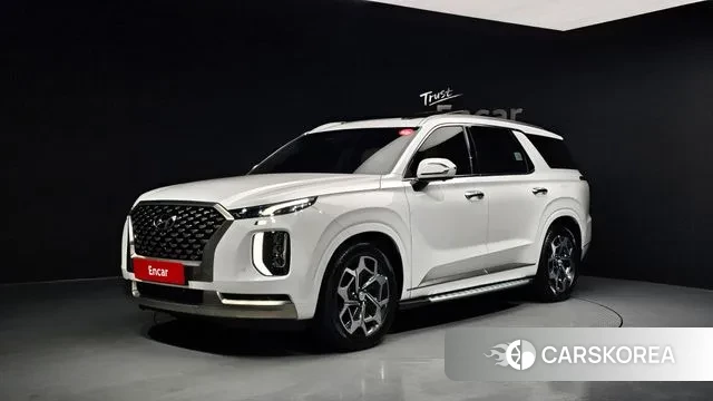 Hyundai Palisade 2021 Белый из Кореи