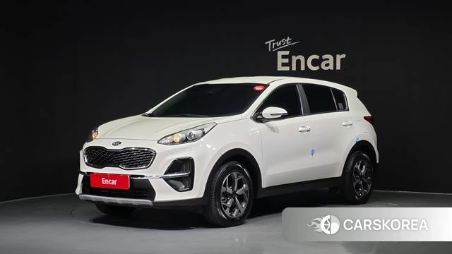 Kia Sportage The Bold 2021 Белый из Кореи