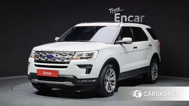 Ford Explorer 2019 Белый из Кореи