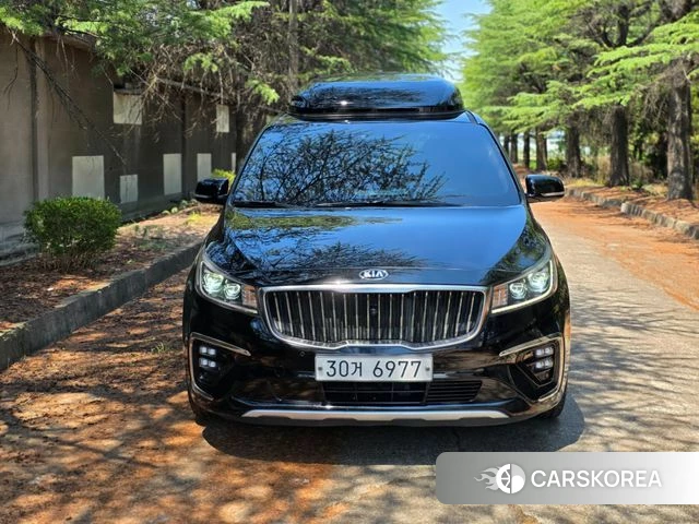 Kia The New Carnival 2018 Черный из Кореи
