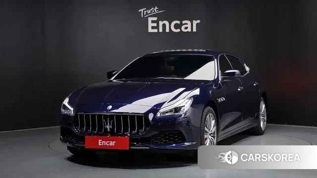 Maserati Quattroporte 2019 Синий из Кореи
