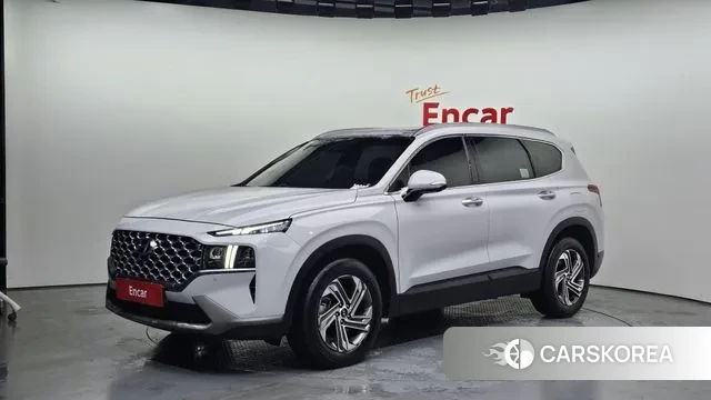 Hyundai The New Santa Fe 2021 Белый из Кореи