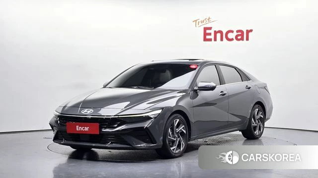 Hyundai The New Avante (CN7) 2023 Серый из Кореи