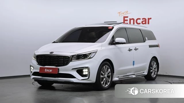 Kia The New Carnival 2019 Белый из Кореи