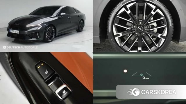 Kia The New K5 3rd generation 2024 Серый из Кореи