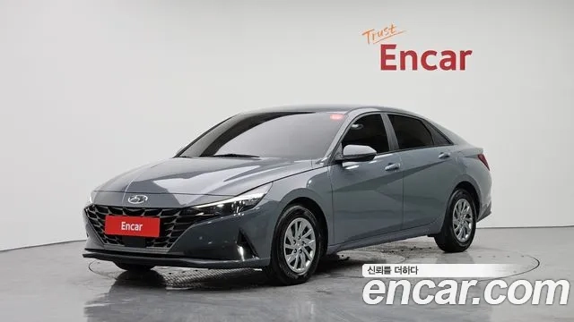 Hyundai Avante (CN7) 2021 Серый из Кореи