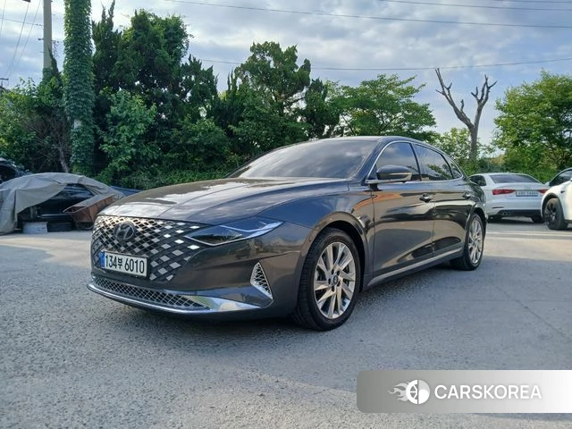 Hyundai The New Grandeur IG Hybrid 2021 Серый из Кореи