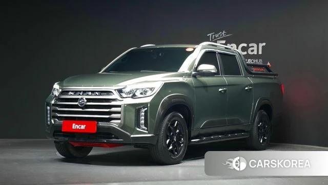 Ssangyong The New Rexton Sports Cannes 2021 Зеленый из Кореи
