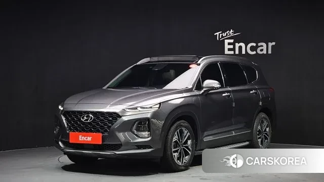 Hyundai Santa Fe TM 2018 Серый из Кореи