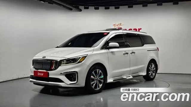Kia The New Carnival 2019 Белый из Кореи