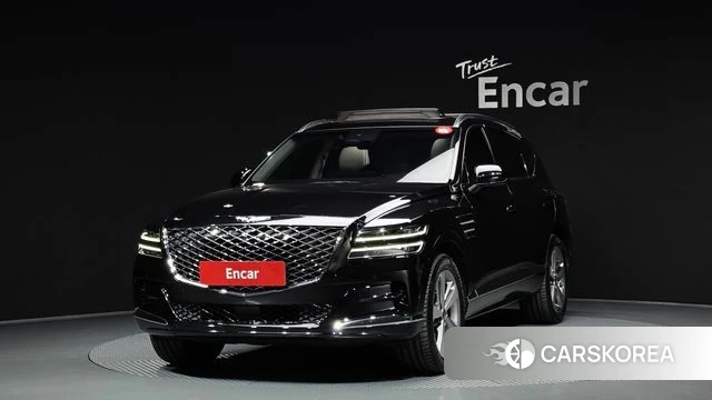 Genesis GV80 2021 Черный из Кореи