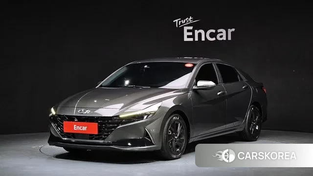 Hyundai Avante (CN7) 2021 Серый из Кореи