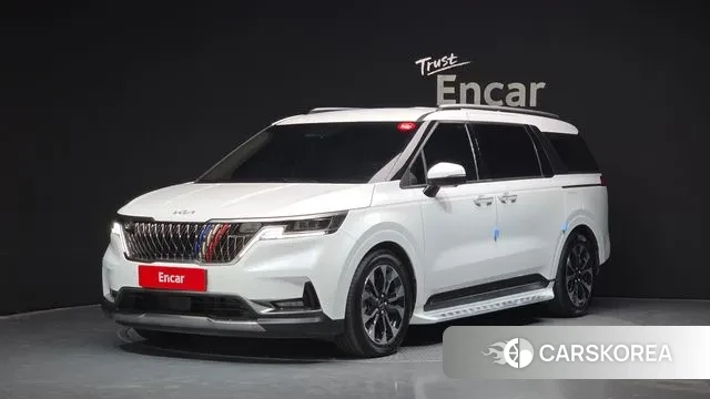 Kia Carnival 4th generation 2023 Белый из Кореи