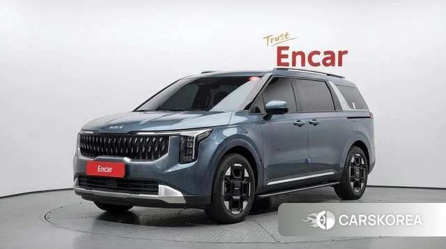 Kia The New Carnival 4th Generation 2024 Небесно-голубой из Кореи