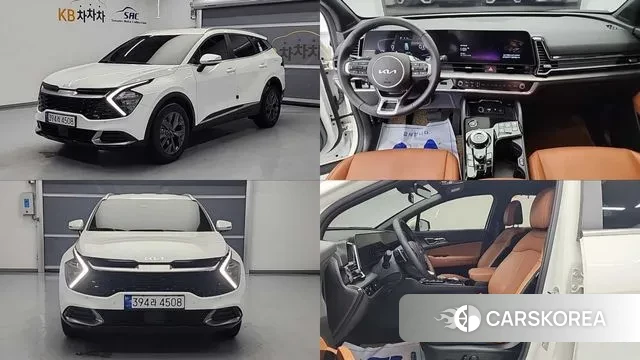 Kia Sportage 5th Generation 2023 Белый из Кореи