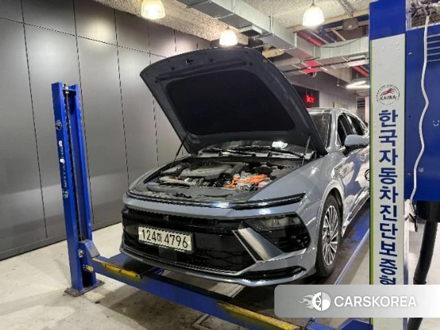 Hyundai Sonata D Edge Hybrid (DN8) 2024 Серый из Кореи