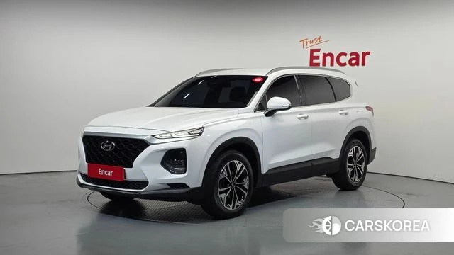 Hyundai Santa Fe TM 2019 Белый из Кореи
