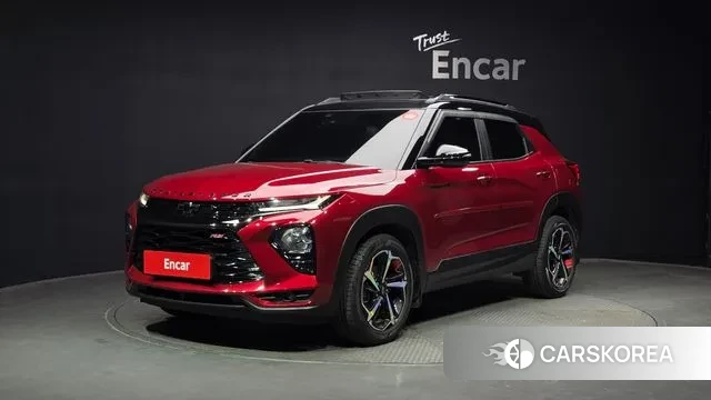 Chevrolet (GM Daewoo) Trailblazer 2020 Красный из Кореи