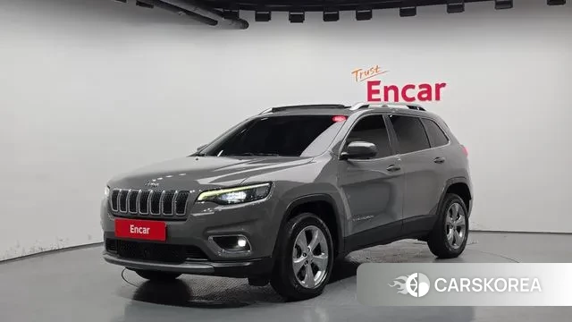 Jeep Cherokee (KL) 2021 Серебристо-серый из Кореи