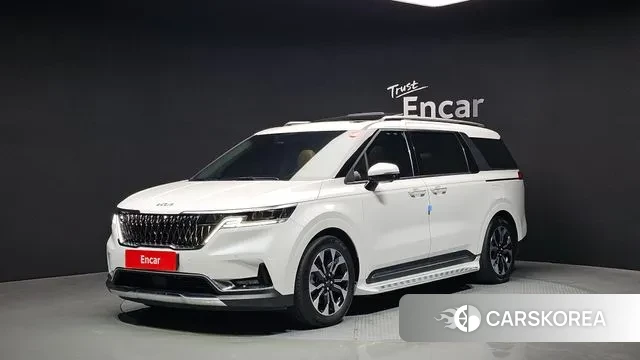 Kia Carnival 4th generation 2020 Белый из Кореи