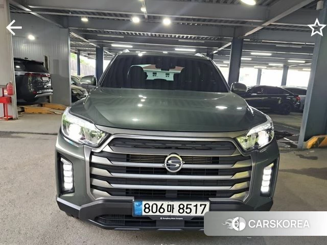 Ssangyong The New Rexton Sport 2022 Зеленый из Кореи